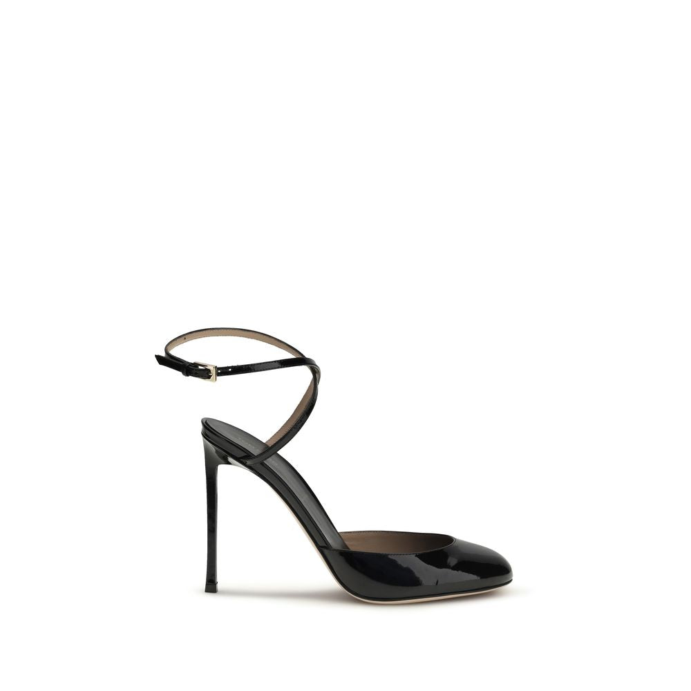 Tom Ford Black Calf Leather Bos Taurus High Heel Pumps Tom Ford