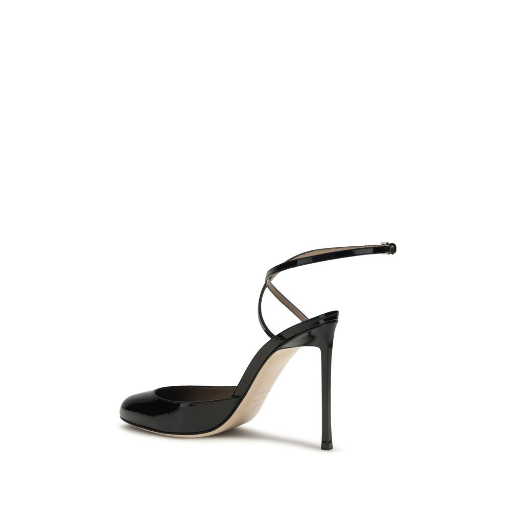 Tom Ford Black Calf Leather Bos Taurus High Heel Pumps Tom Ford