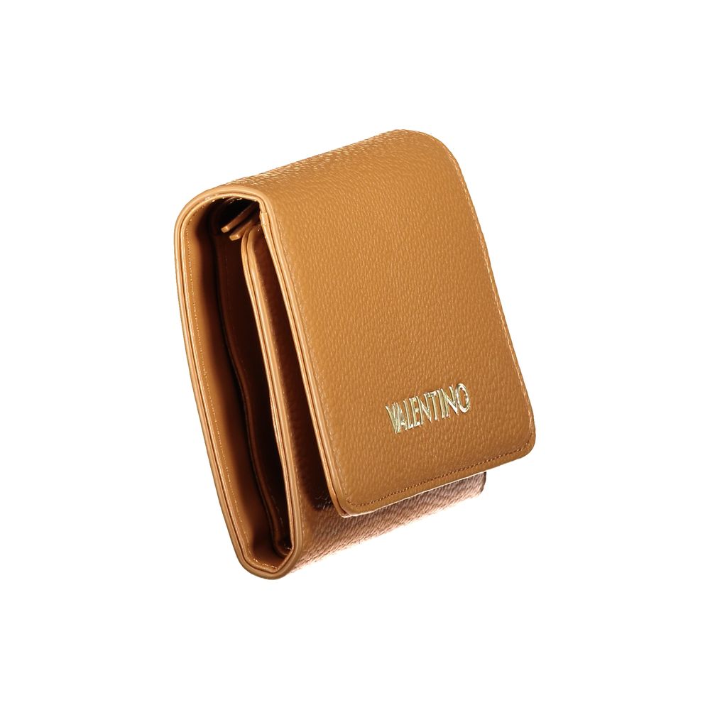 Mario Valentino Brown Polyurethane Women's Wallet Mario Valentino
