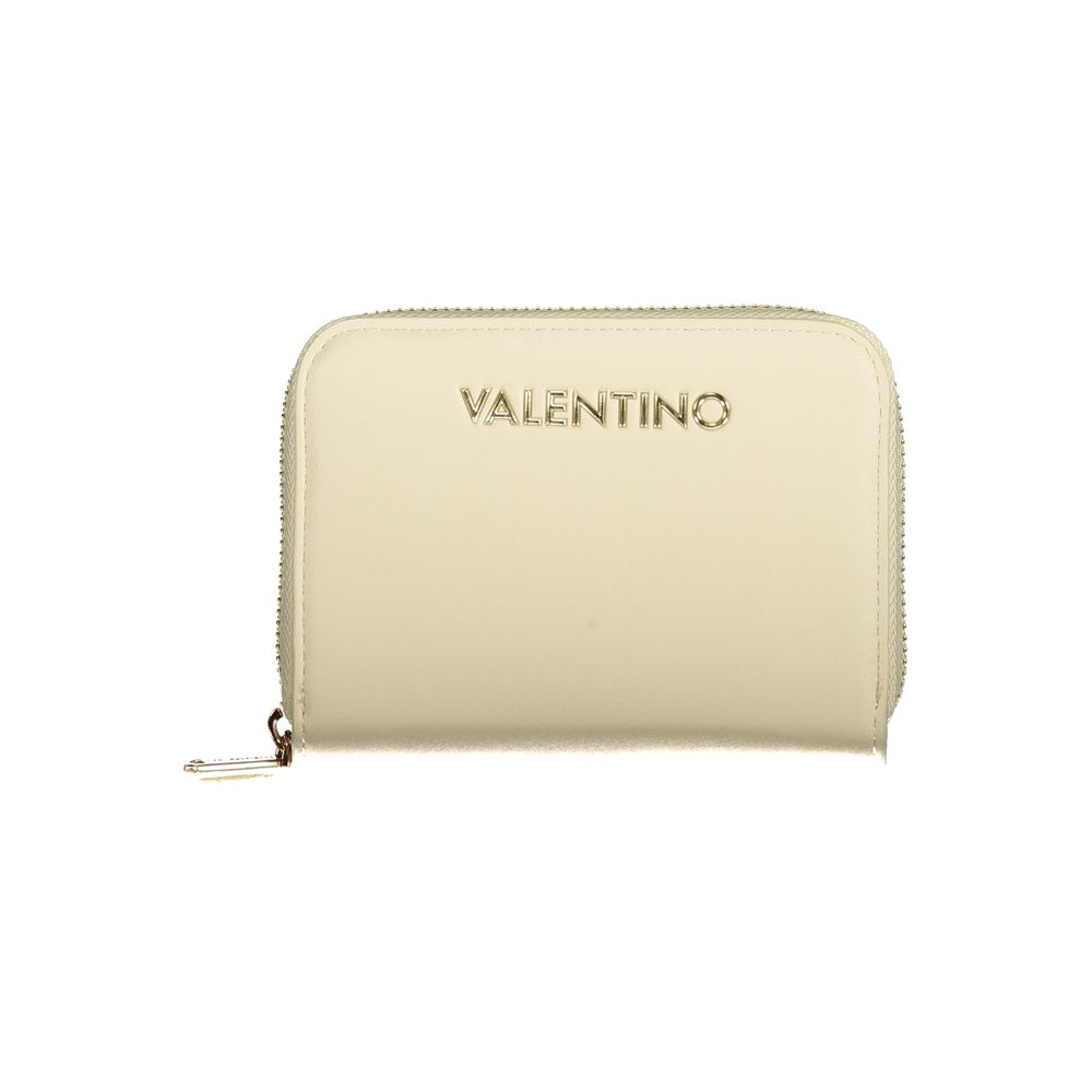 Mario Valentino Beige Polyurethane Women's Wallet Mario Valentino