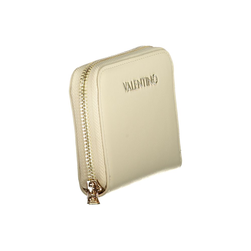 Mario Valentino Beige Polyurethane Women's Wallet Mario Valentino