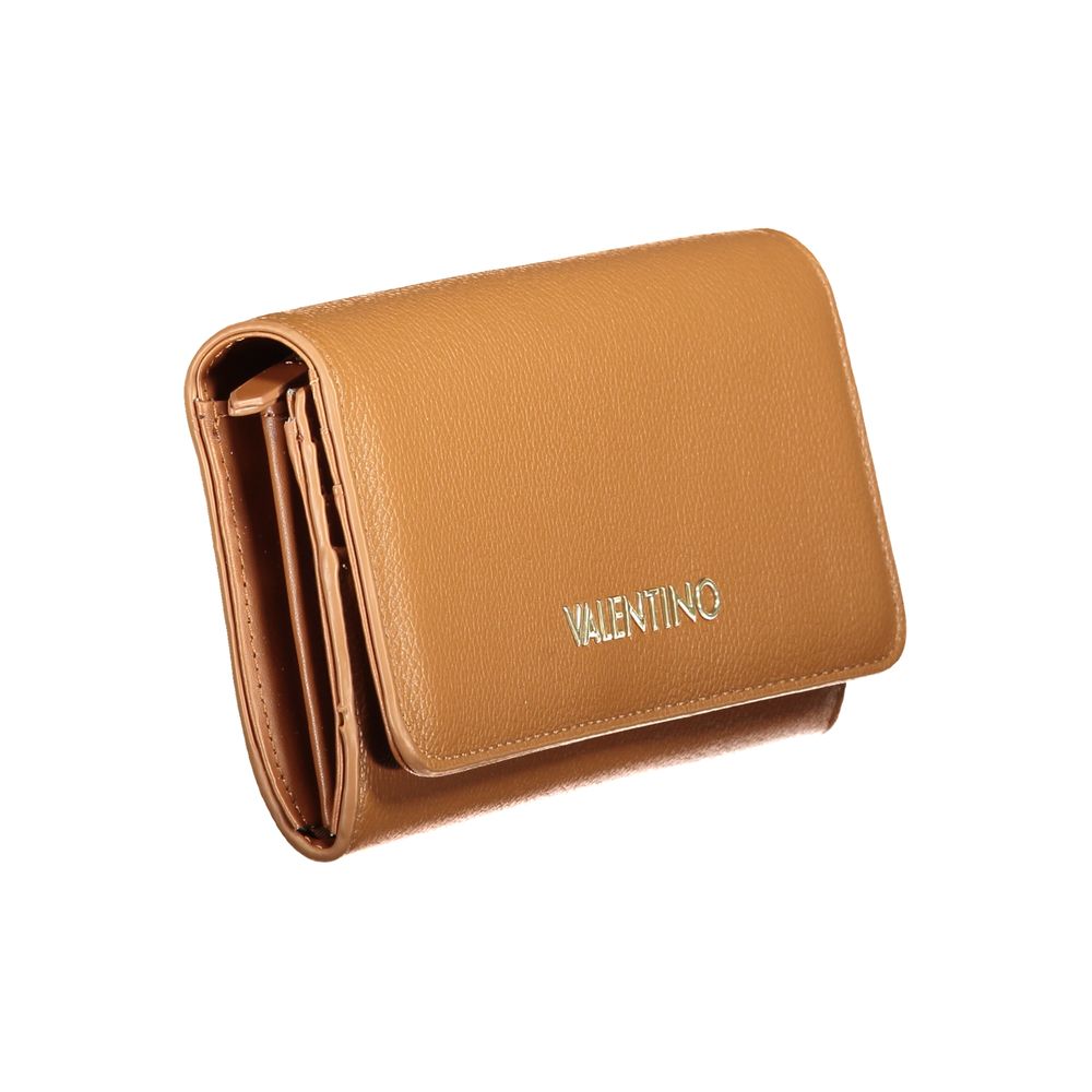 Mario Valentino Brown Polyurethane Women's Wallet Mario Valentino