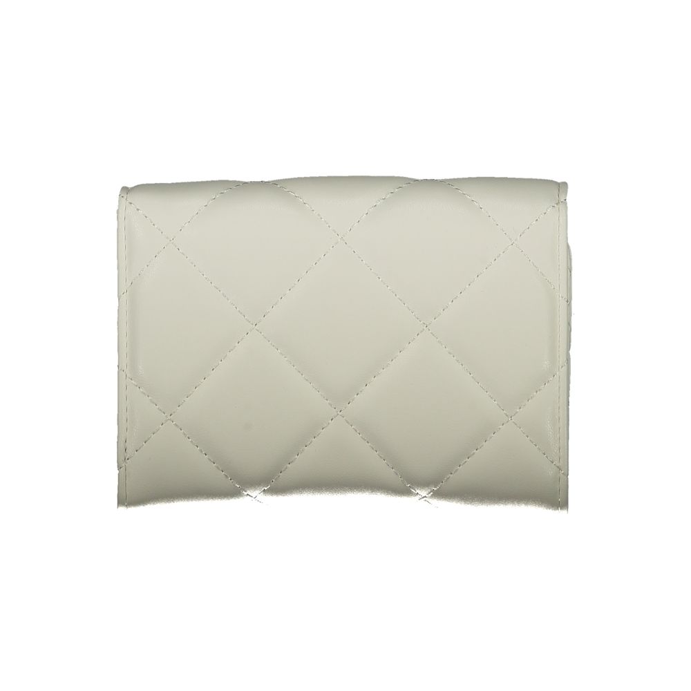 Mario Valentino Bianco Polyurethane Women's Wallet Mario Valentino
