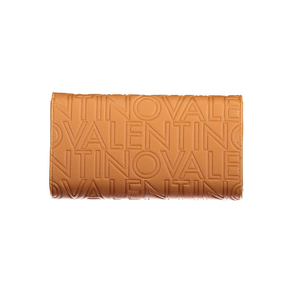 Mario Valentino Brown Polyurethane Womens Wallet Mario Valentino