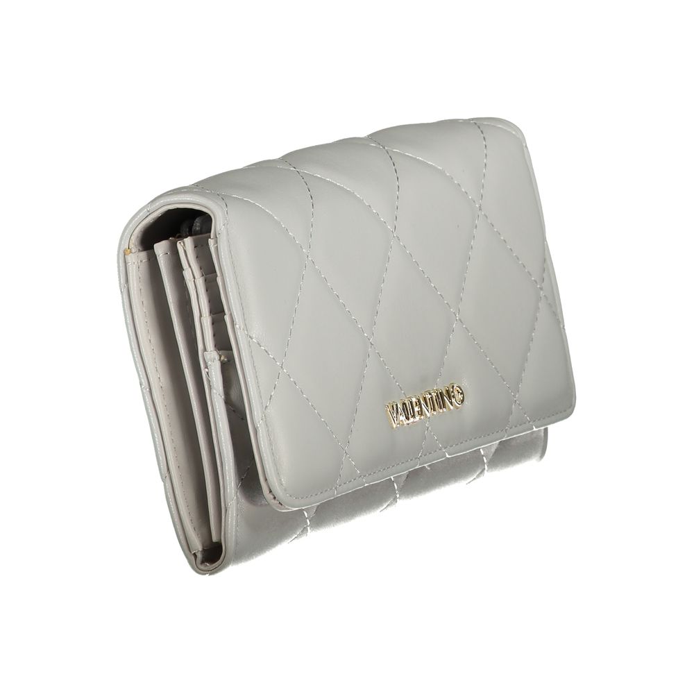 Valentino Grey Polyurethane Womens Wallet Valentino