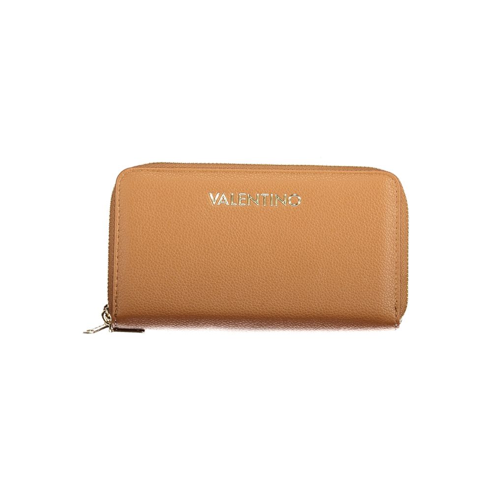 Mario Valentino Brown Polyurethane Women's Wallet Mario Valentino