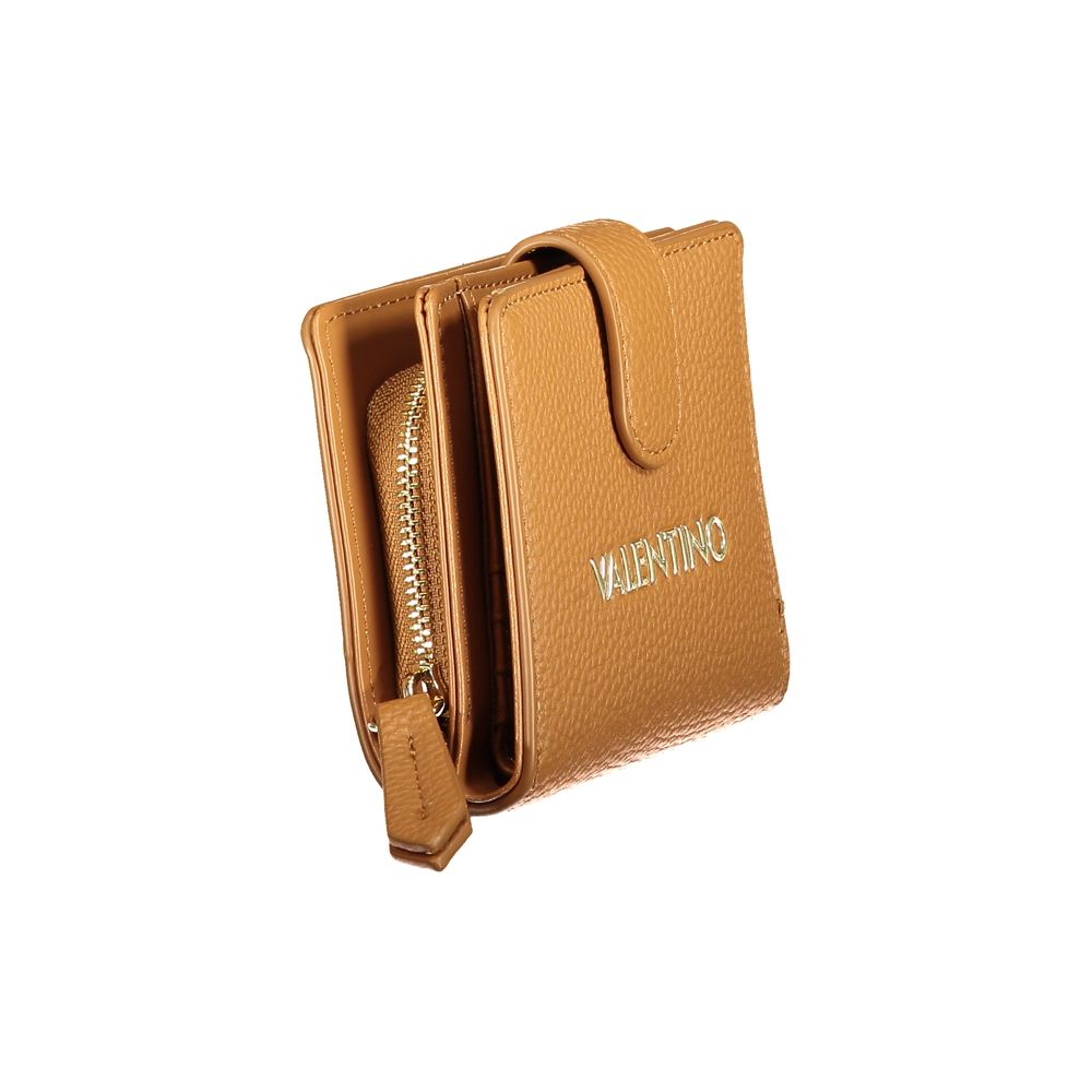 Mario Valentino Brown Polyurethane Women's Wallet Mario Valentino