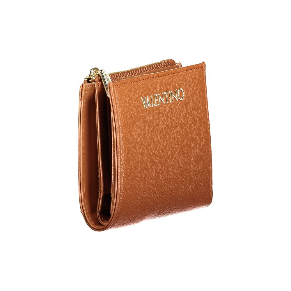 Valentino Brown Polyethylene Wallet Valentino
