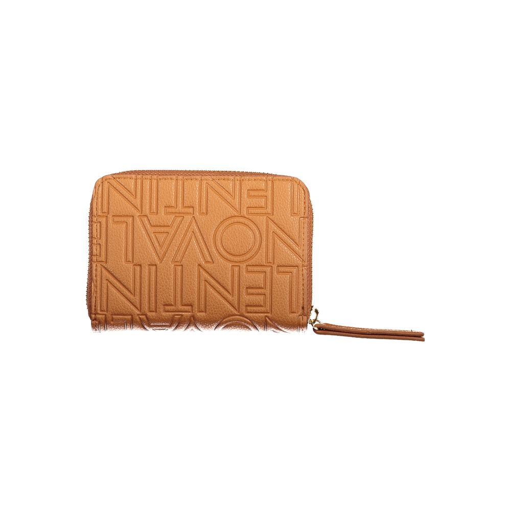 Mario Valentino Brown Polyurethane Womens Wallet Mario Valentino