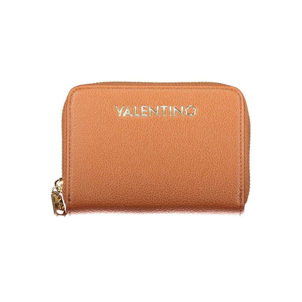 Mario Valentino Brown Polyurethane Womens Wallet Mario Valentino