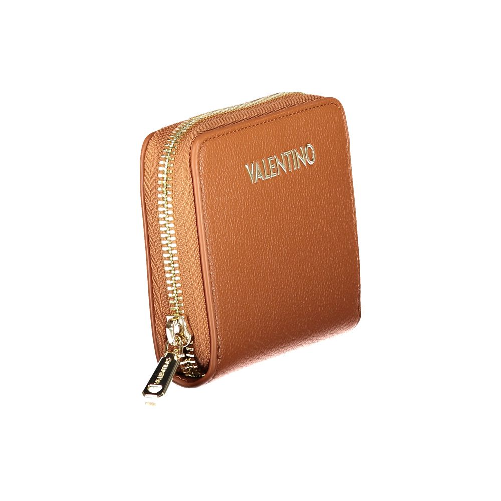 Mario Valentino Brown Polyurethane Women's Wallet Mario Valentino
