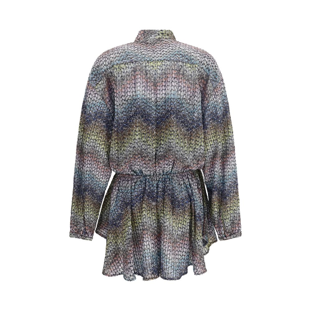 Missoni Multicolor Viscose Casual Dress Missoni