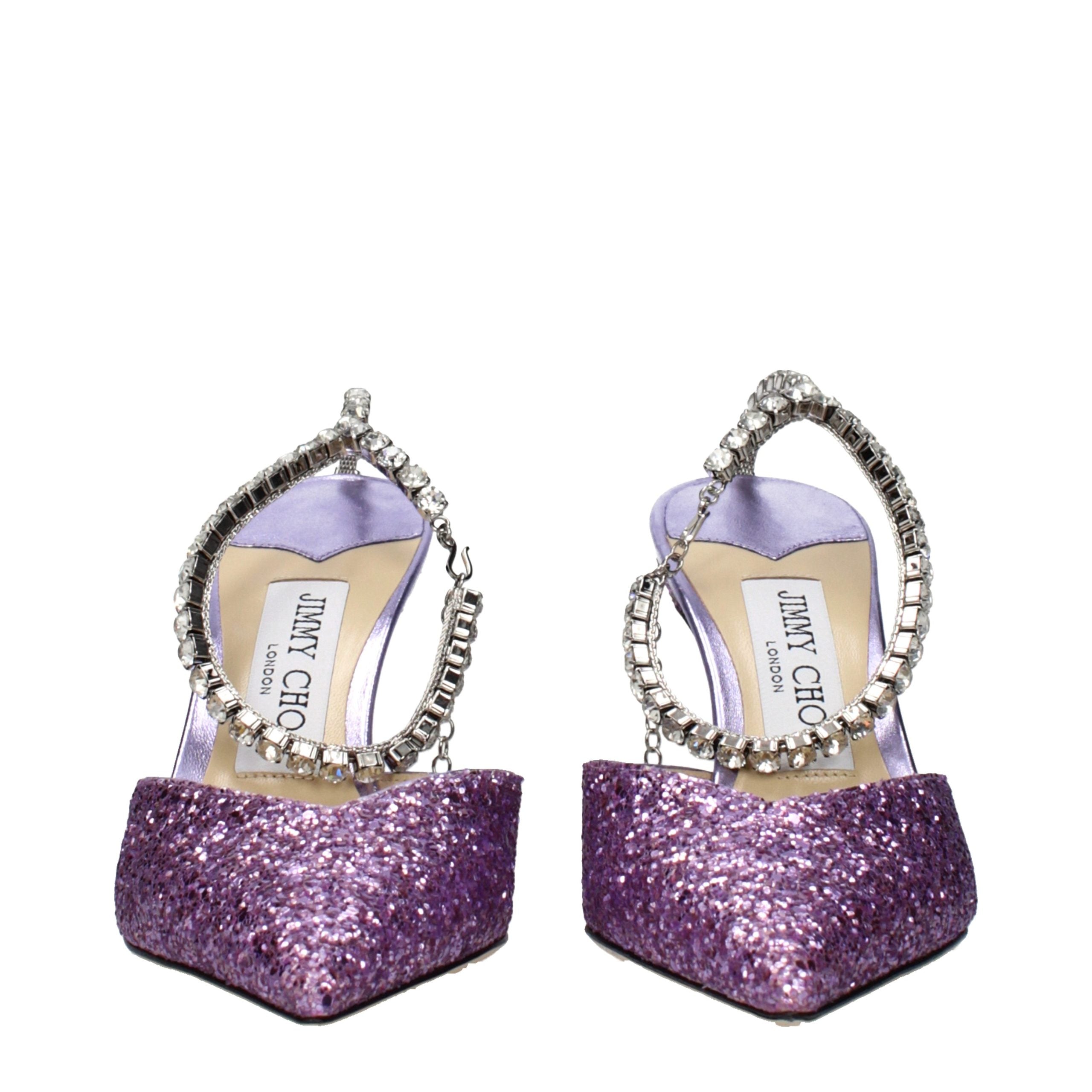 Jimmy Choo Purple Plastic Stiletto Heel Sandals Jimmy Choo