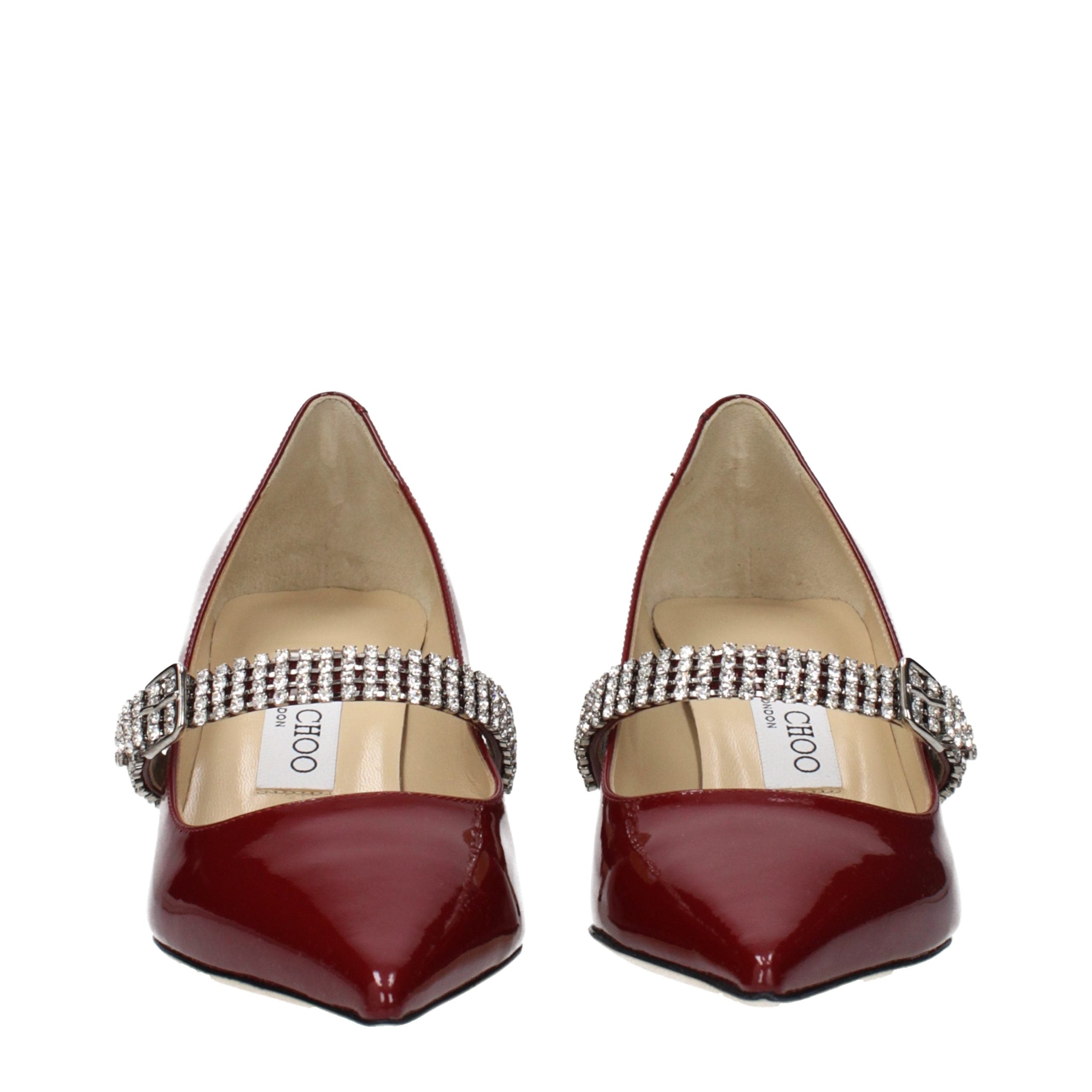 Jimmy Choo Red Leather High Heel Pumps Jimmy Choo