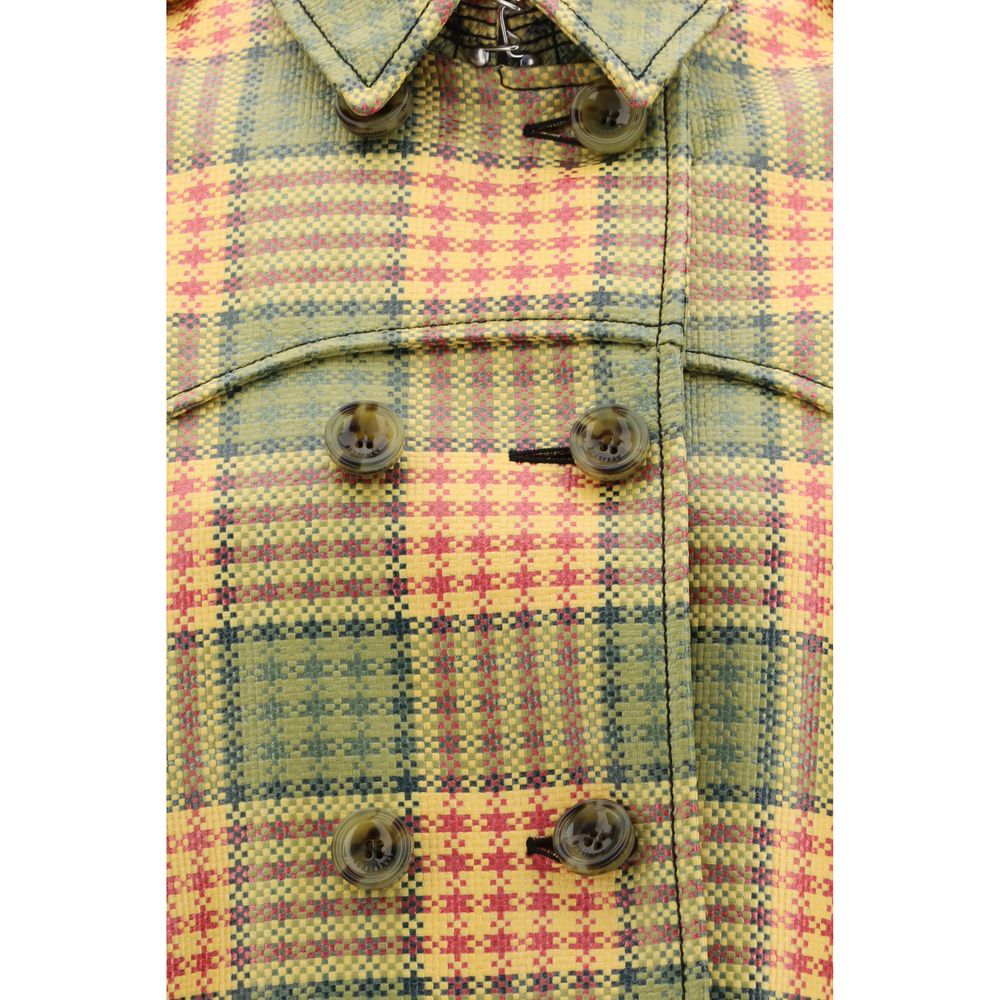 Burberry Multicolor Polyester Trench Coat Burberry