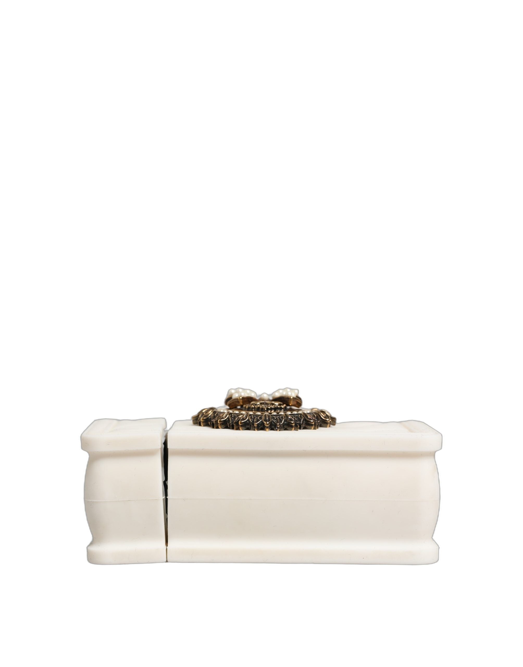 Dolce & Gabbana Case White Silicone Devotion Heart Cover Hand Bag Airpod Dolce & Gabbana