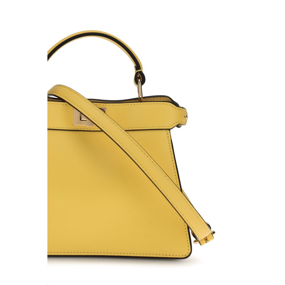 Fendi Bicolor Calf Leather Bos Taurus Handbag Fendi