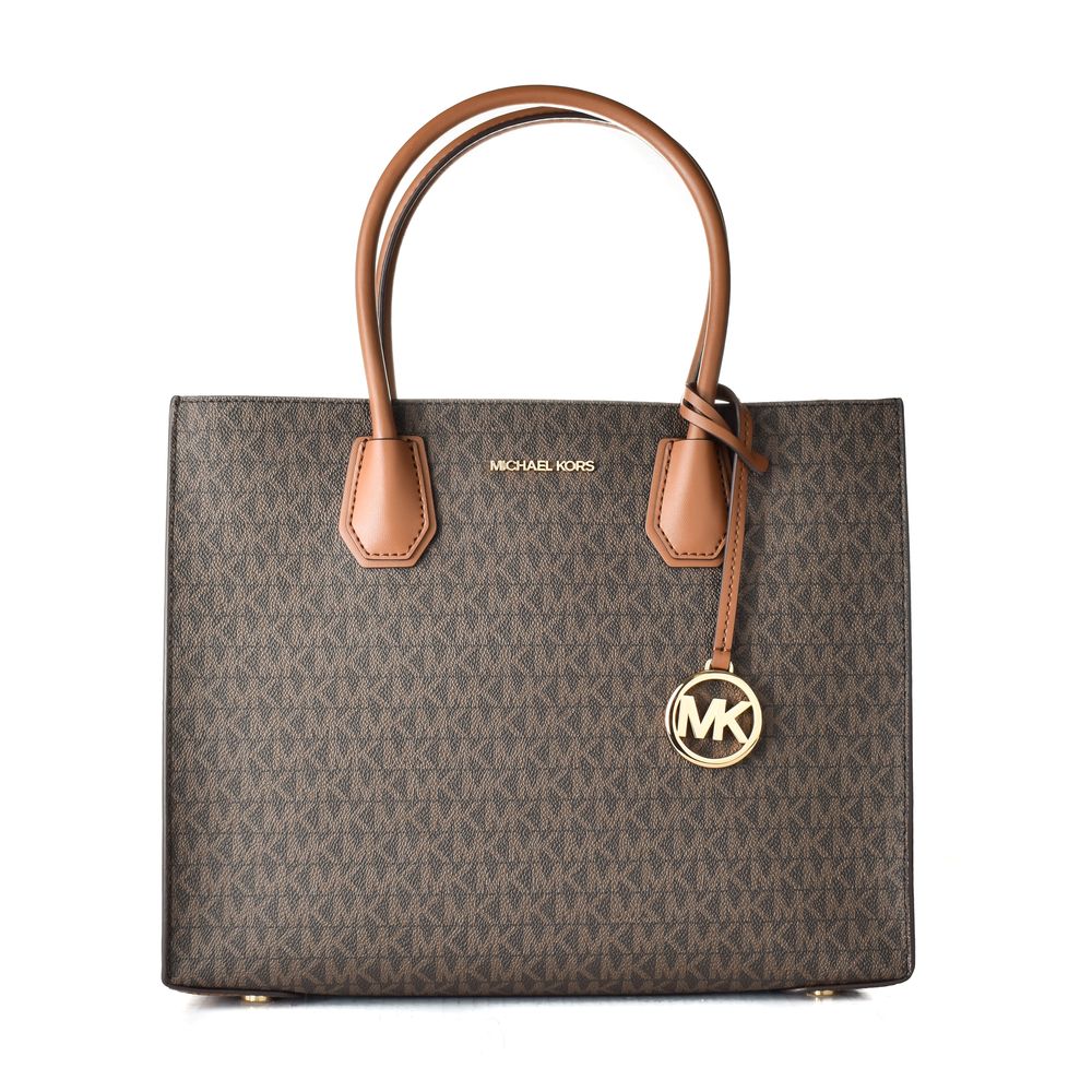 Michael Kors Brown Leather Shoulder Bag Michael Kors