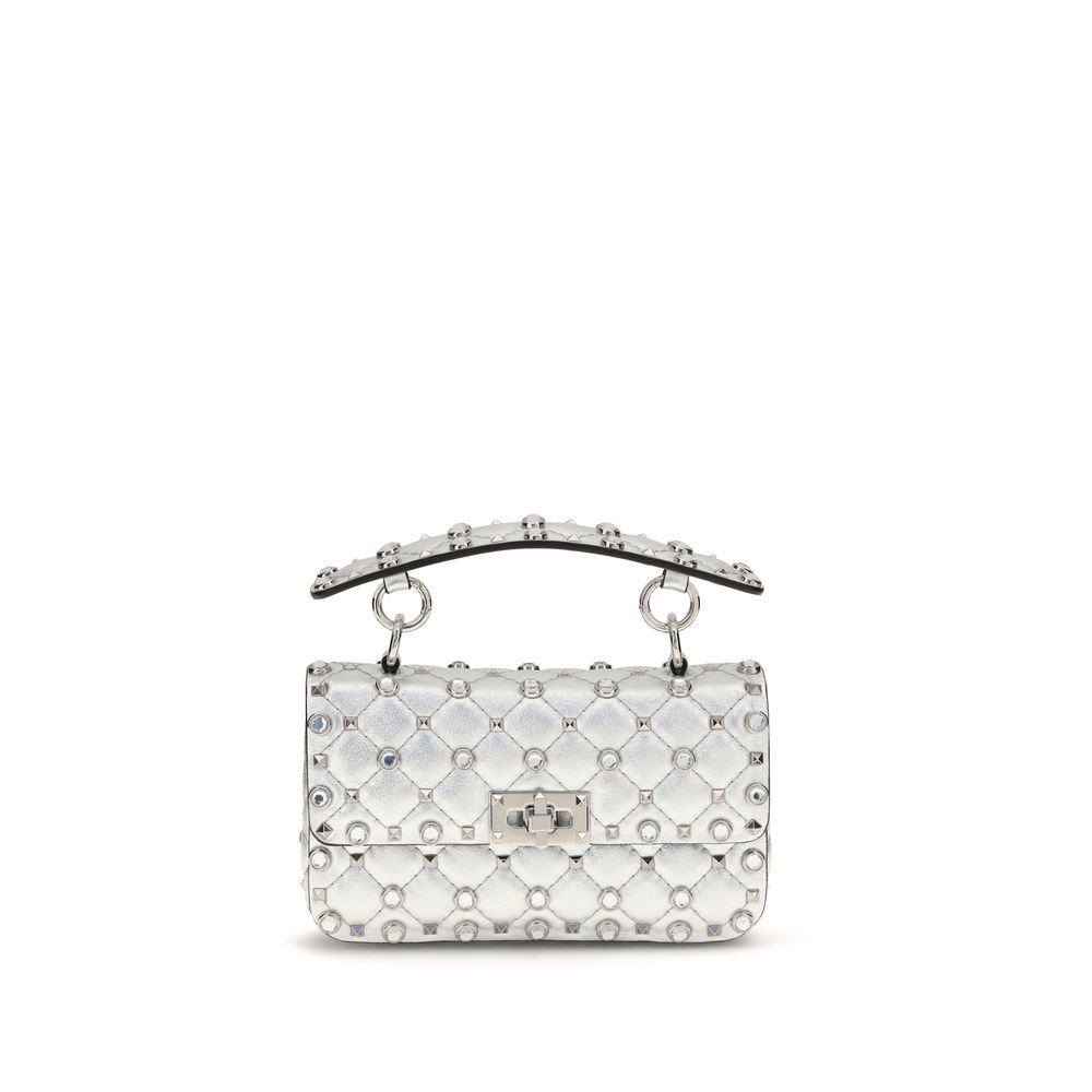 Valentino Garavani Silver Lamb Ovis Aries Aries Handbag Valentino Garavani