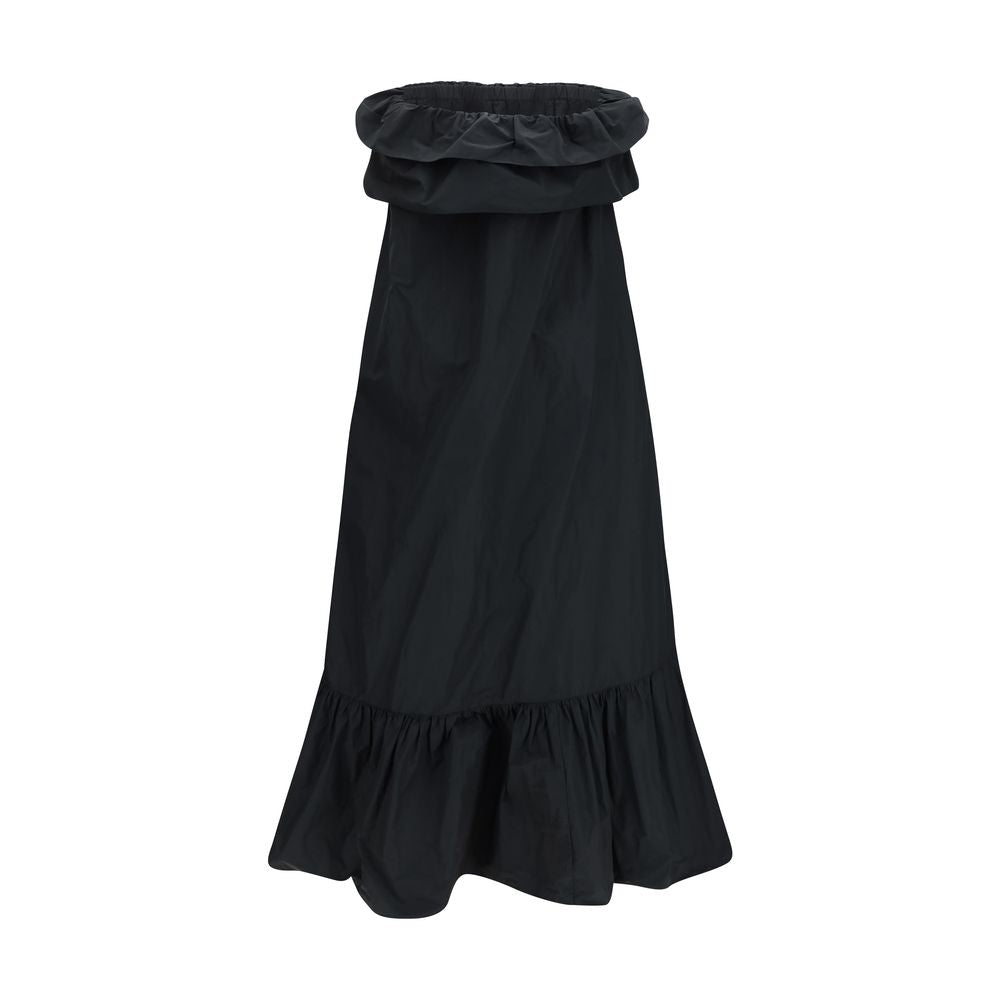 Saint Laurent Black Polyester Casual Dress Saint Laurent