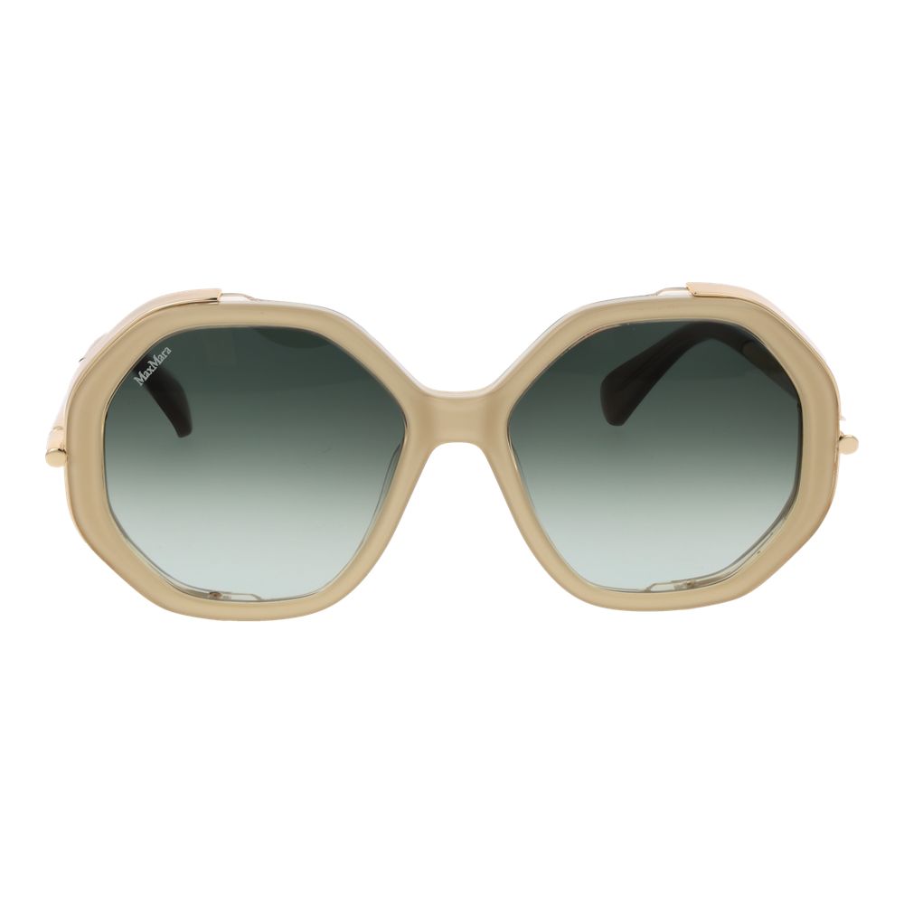 Max Mara Beige Acetate Sunglasses Max Mara