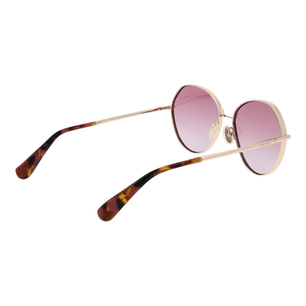 Max Mara Rose Gold Metal Sunglasses Max Mara