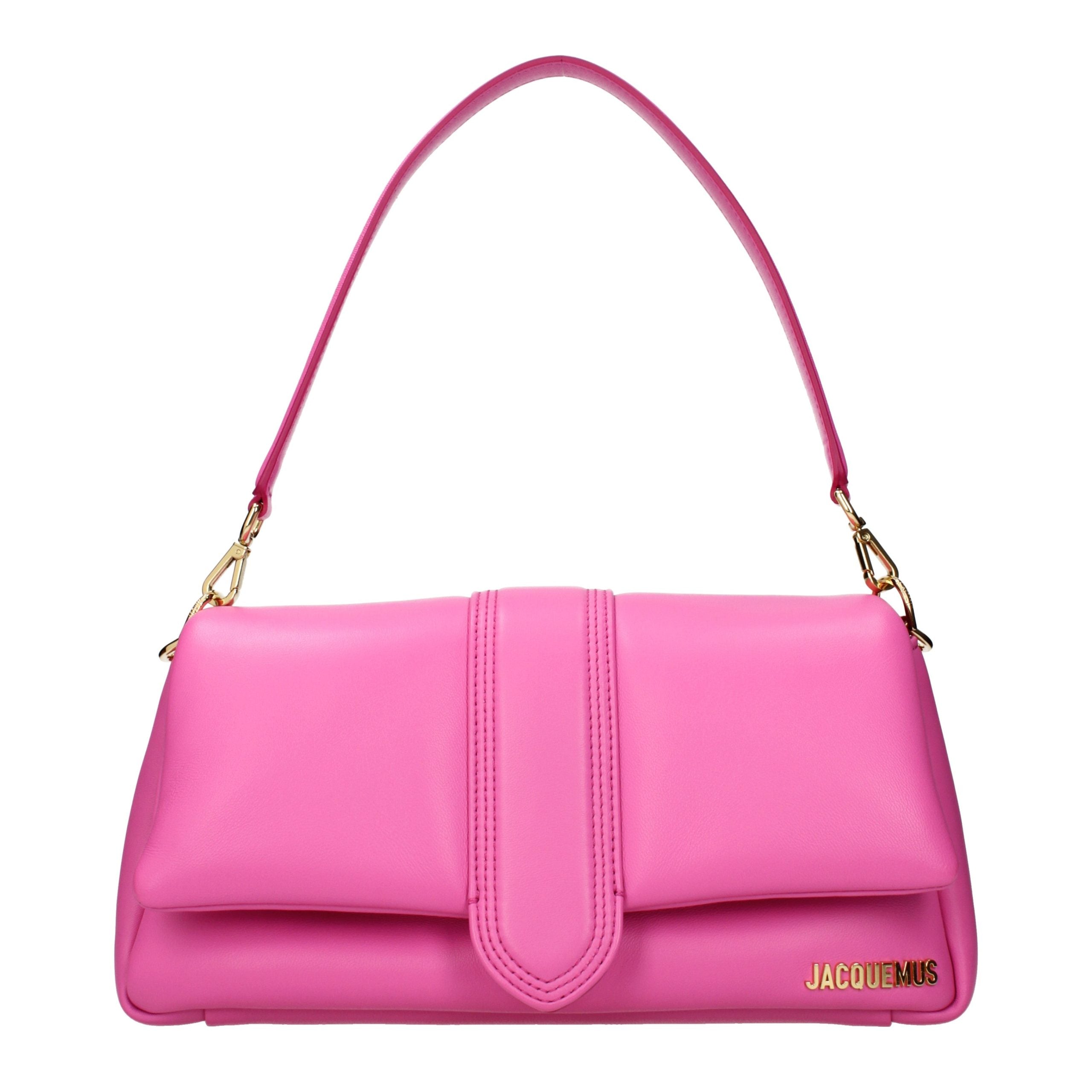 Jacquemus Pink Leather Shoulder Bag Jacquemus