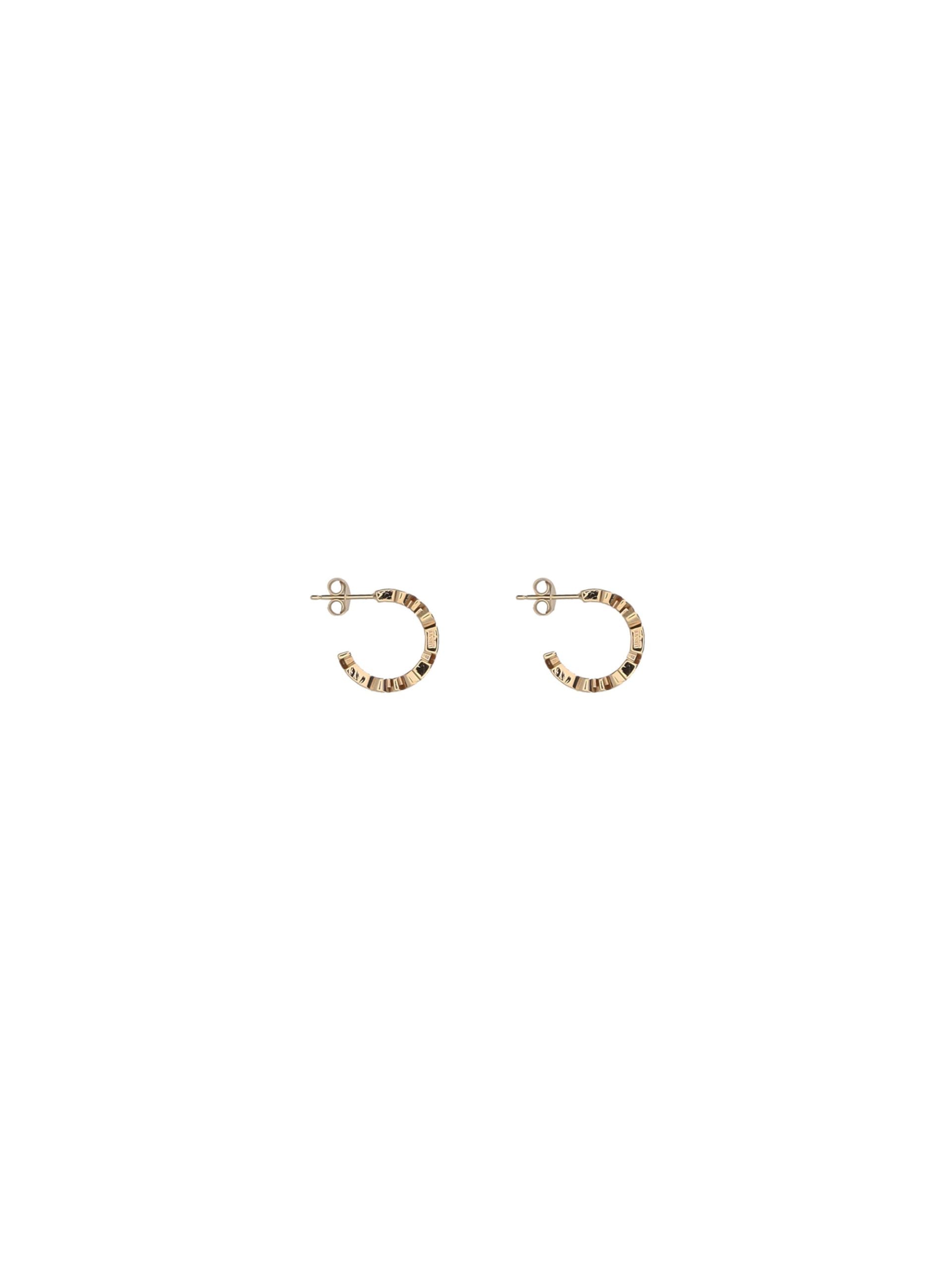 Versace Gold Brass Earrings Versace