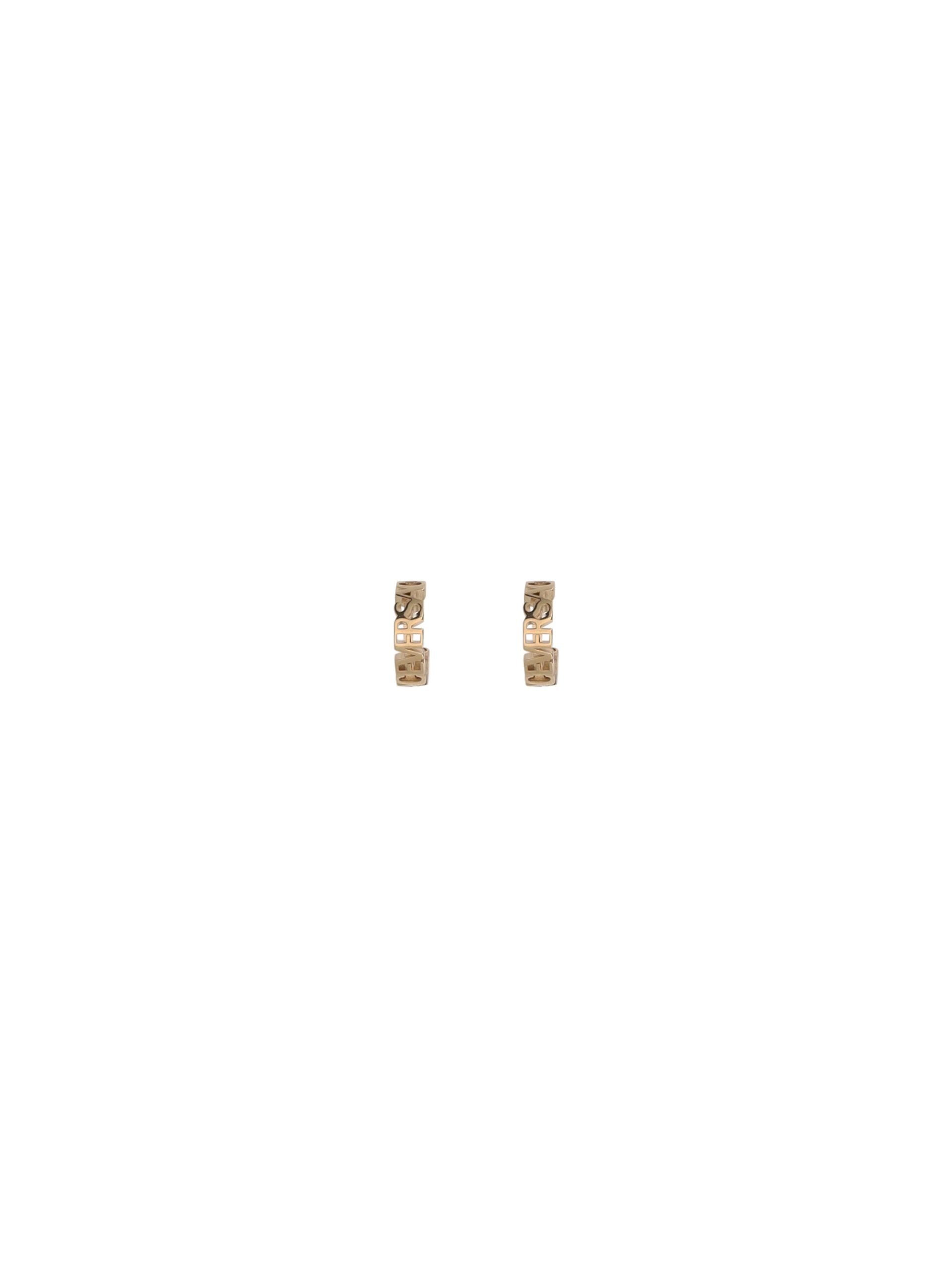 Versace Gold Brass Earrings Versace