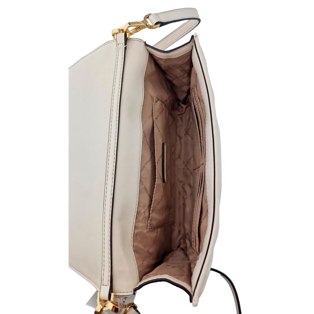 Michael Kors Beige Leather Shoulder Bag Michael Kors