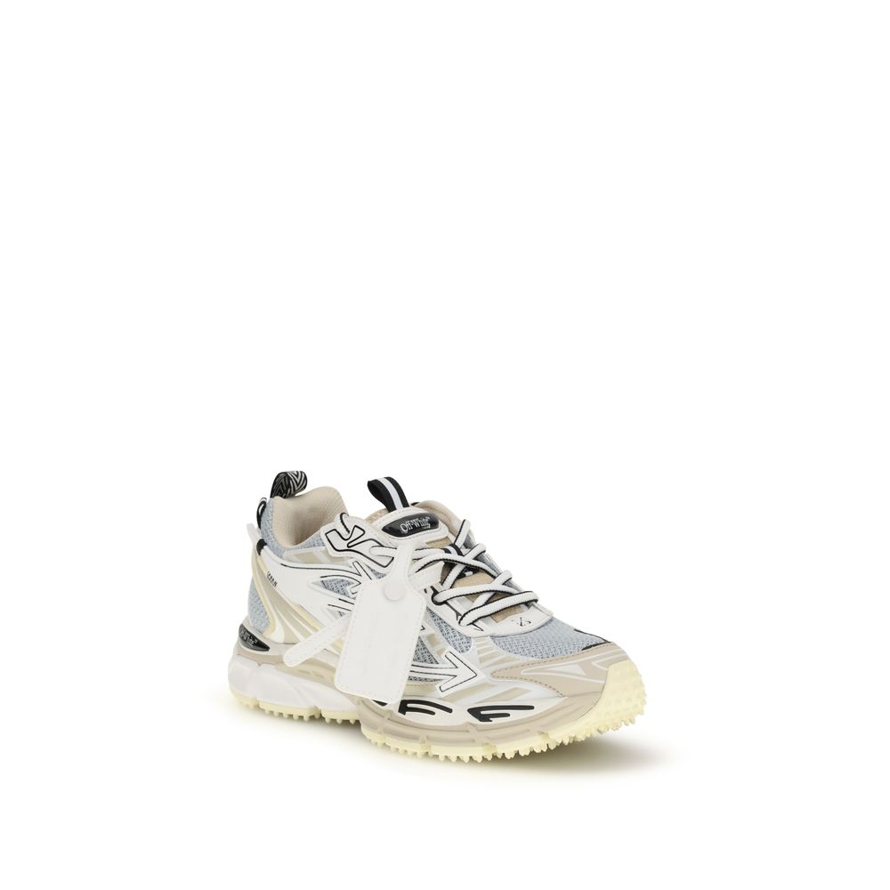 Off-White Multicolor Polyethylene Athletic Sneakers Off-White