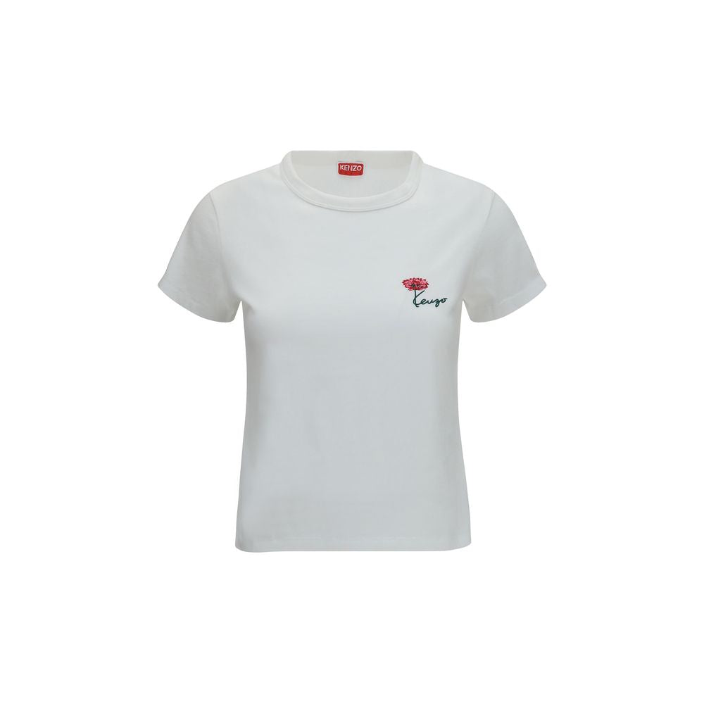 Kenzo White Cotton T-Shirt Kenzo