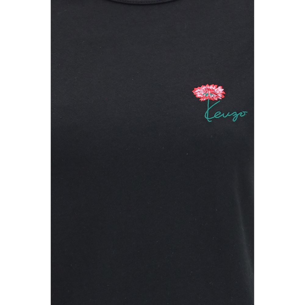 Kenzo Black Cotton T-Shirt Kenzo
