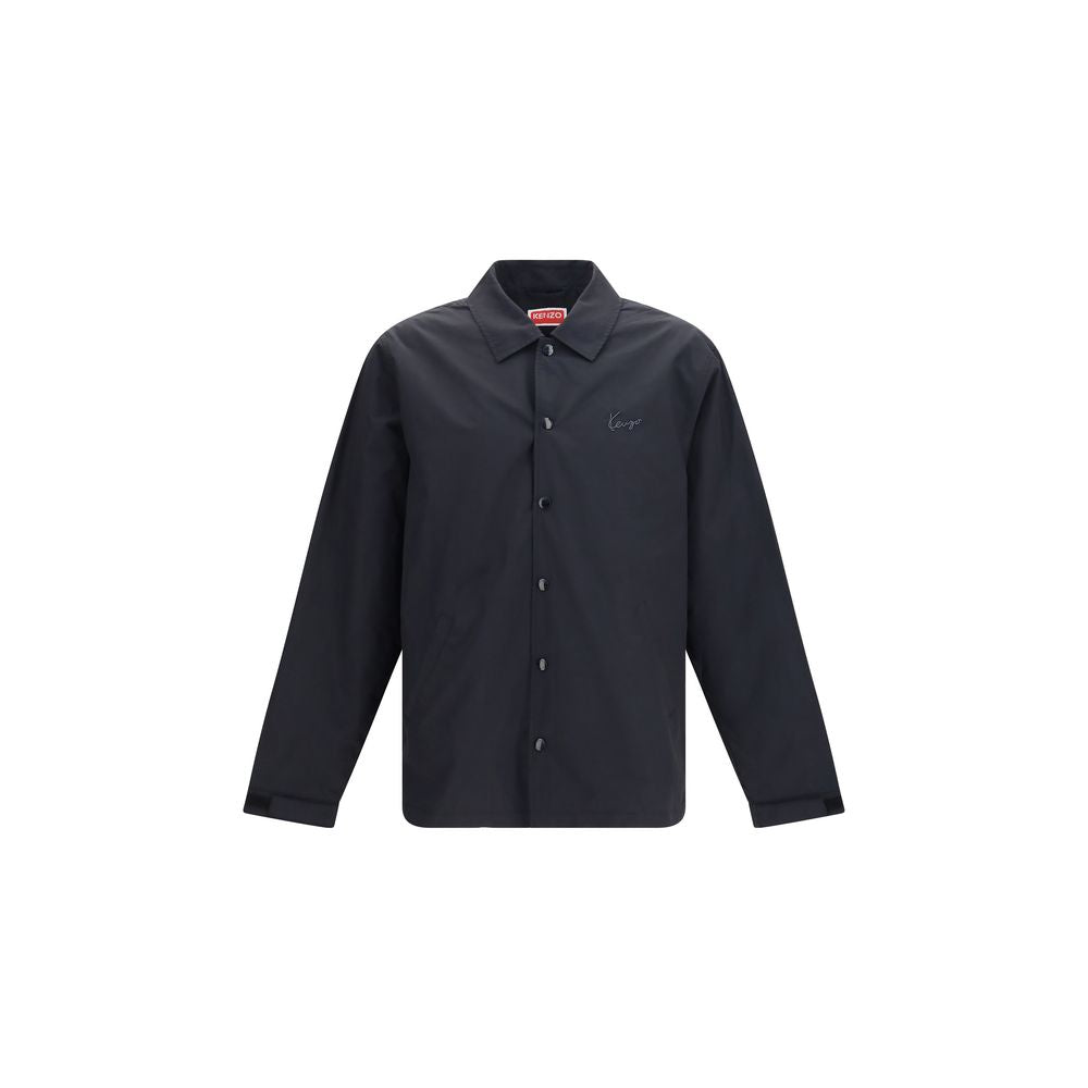 Kenzo Black Cotton Jacket Kenzo