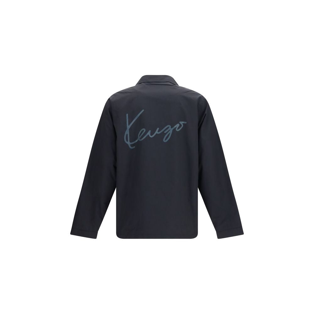 Kenzo Black Cotton Jacket Kenzo