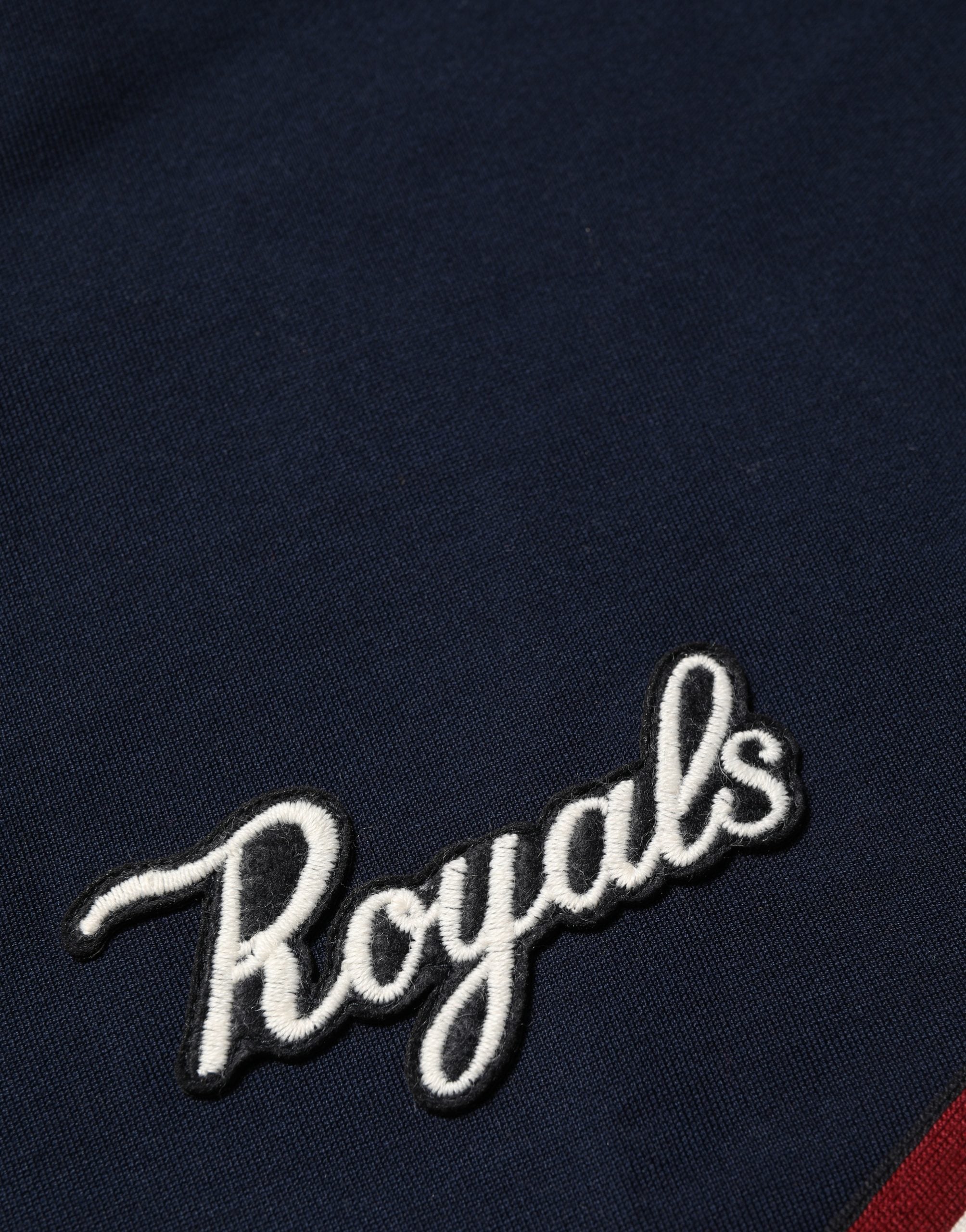 Dolce & Gabbana Blue Red Paneled 'Royals' Patch Sweatshirt Sweater Dolce & Gabbana