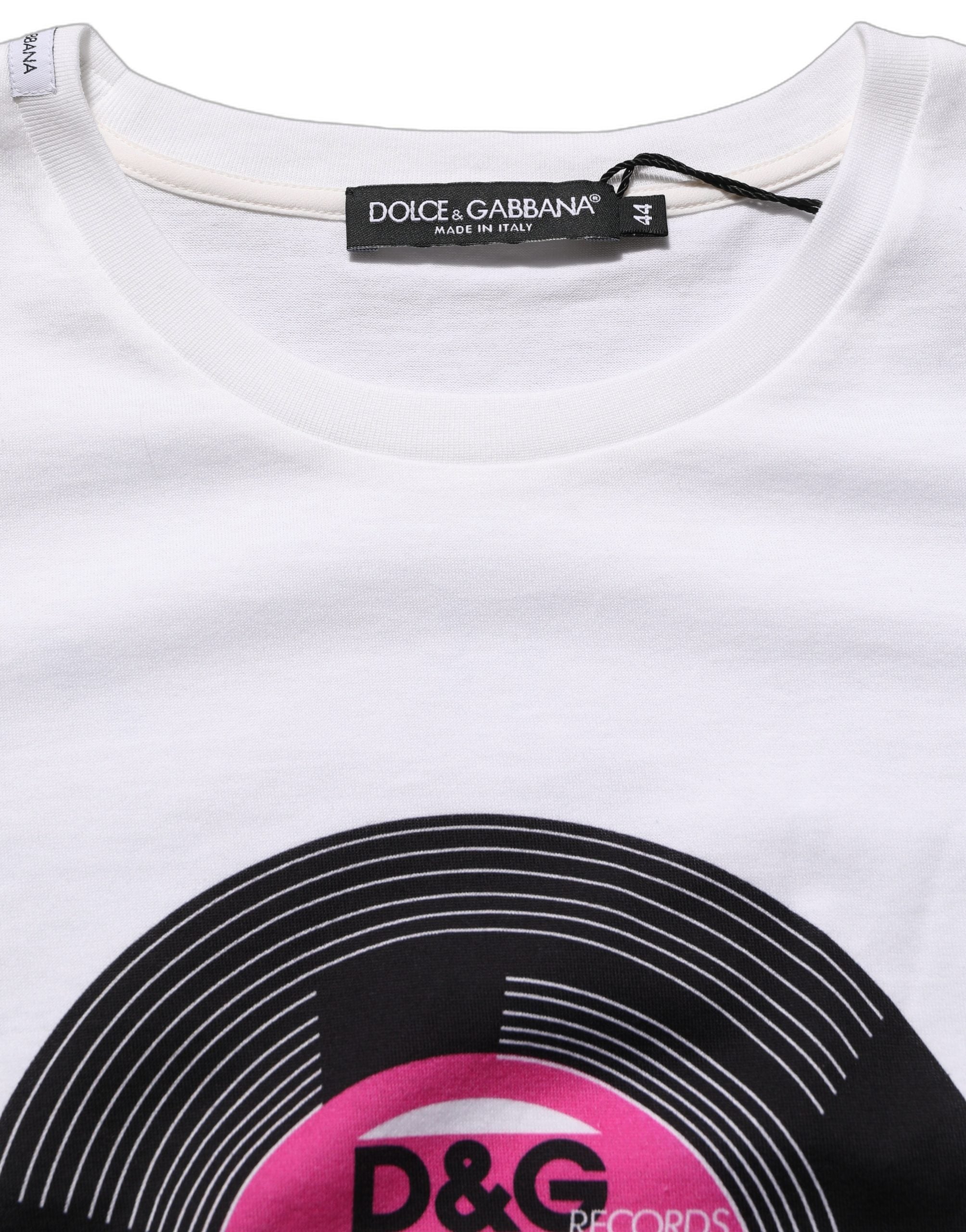 Dolce & Gabbana White D&G WE LOVE JAPAN Print Cotton T-shirt Dolce & Gabbana