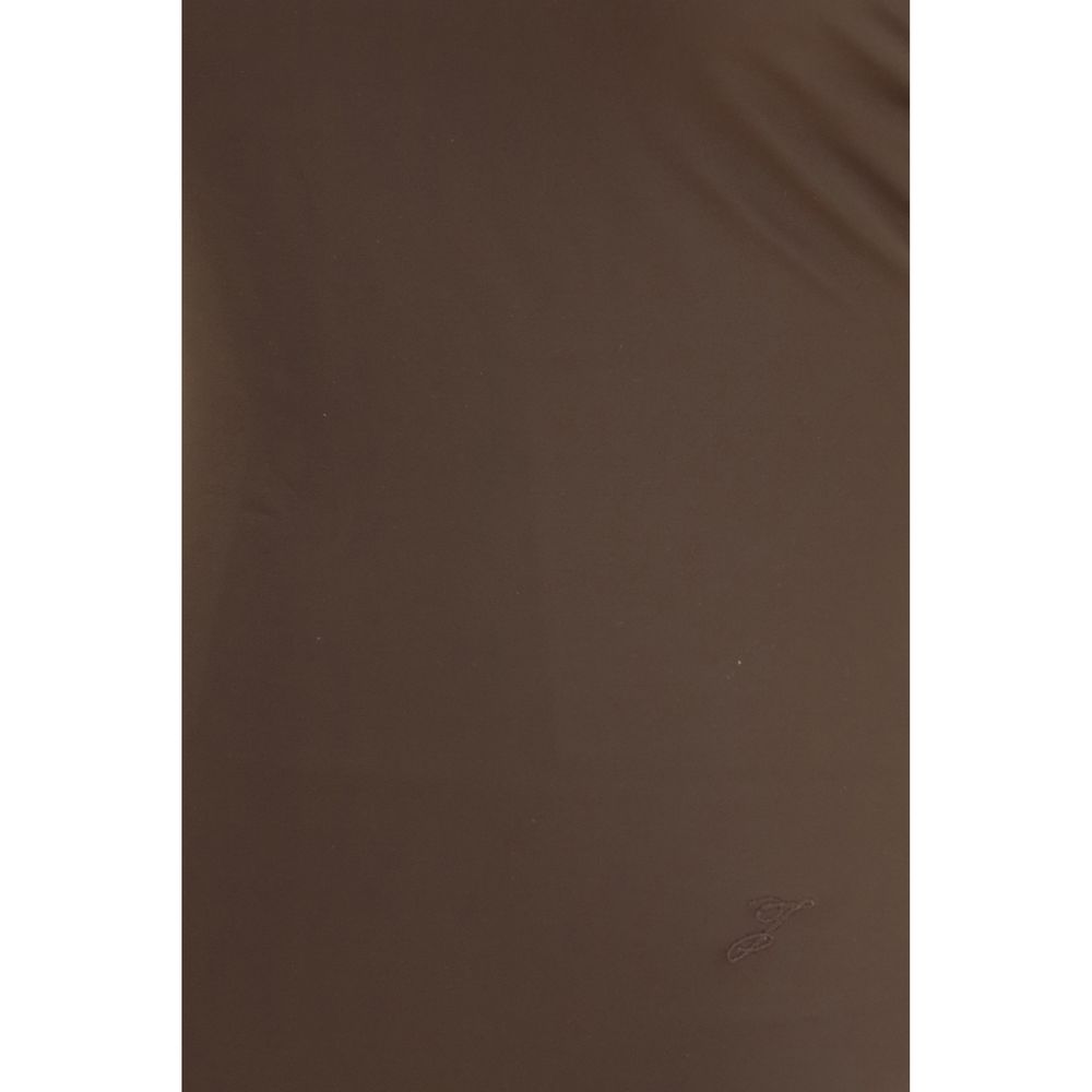 Jacquemus Brown Polyamide One-Piece Swimsuit Jacquemus