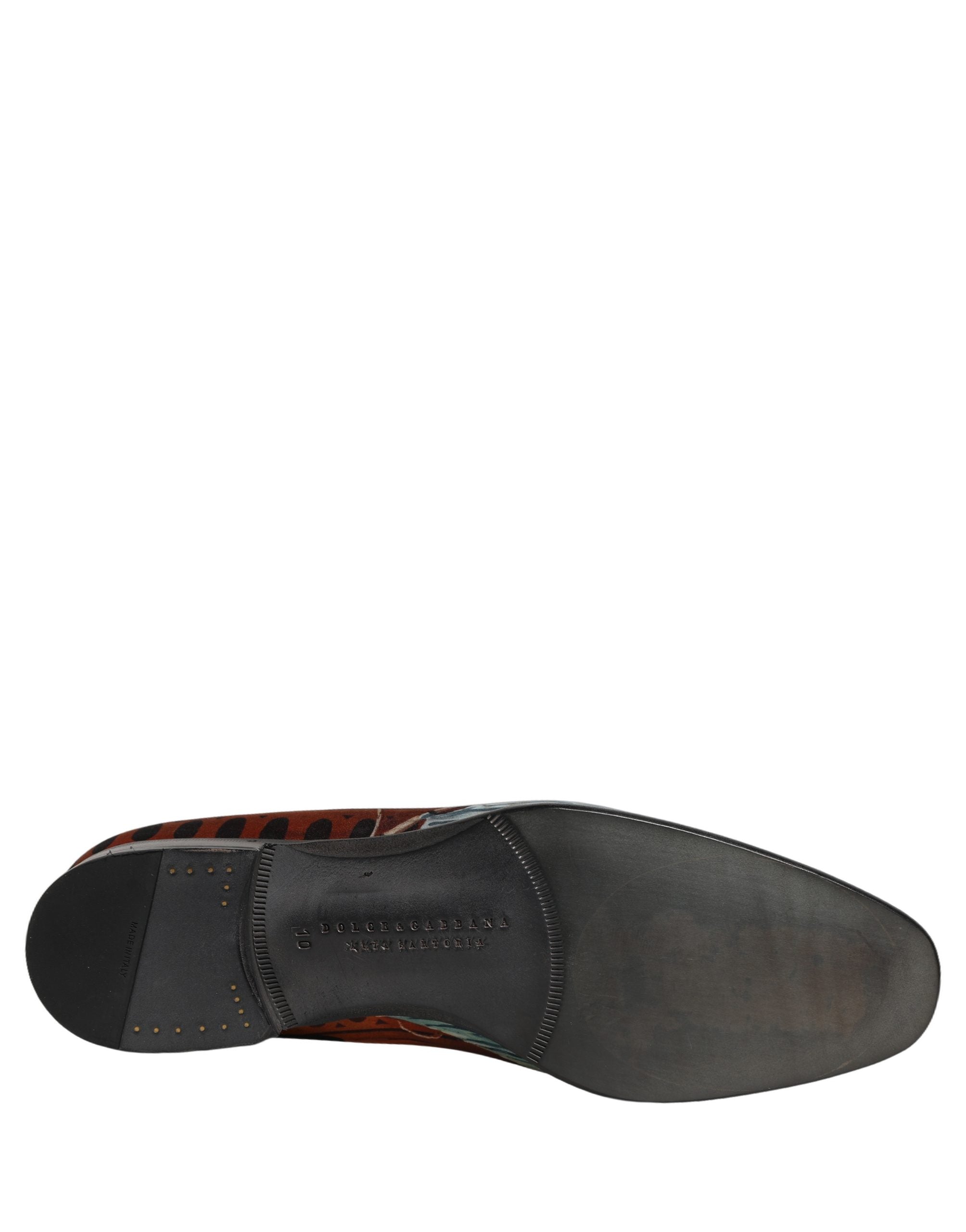 Dolce & Gabbana Multicolor Lion Print Slip On Loafers Shoes Dolce & Gabbana