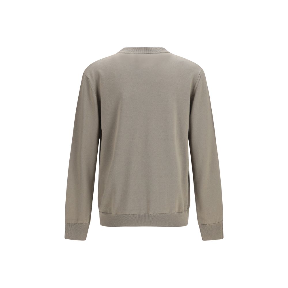 Balmain Bicolor Wool Oves Aries Sweatshirt Balmain