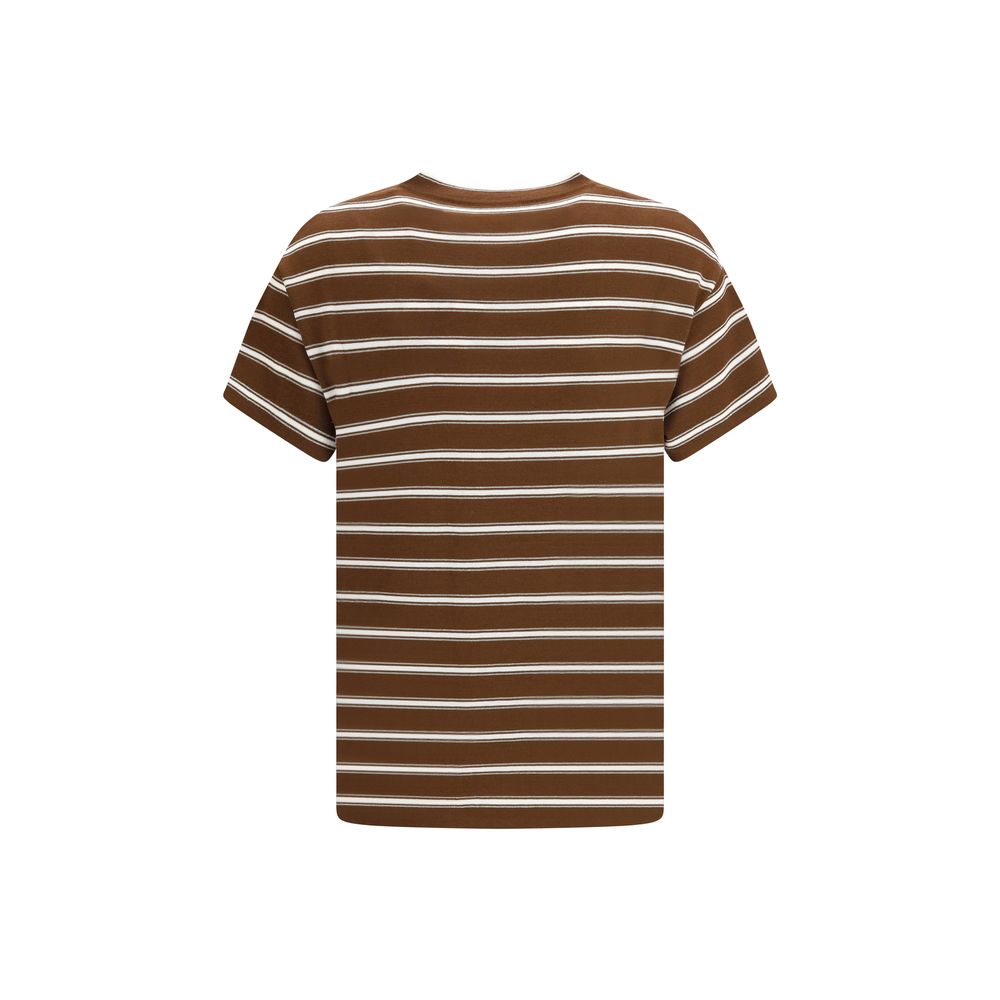 Brunello Cucinelli Beige Wool Oves Aries T-Shirt Brunello Cucinelli