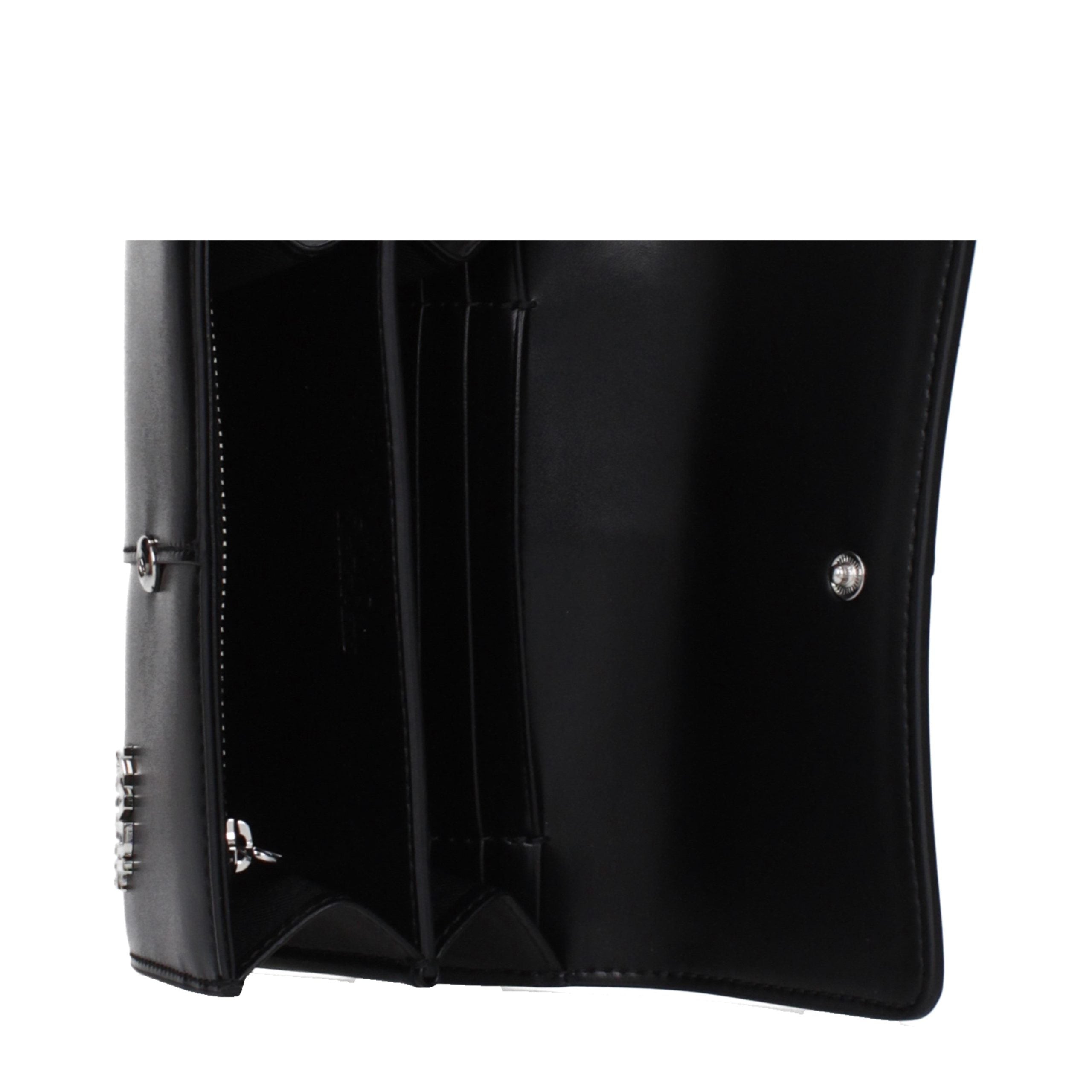 Karl Lagerfeld Black Polyethylene Wallet Karl Lagerfeld