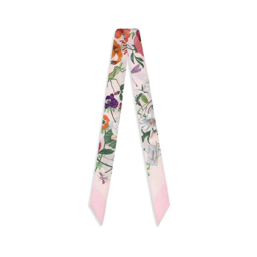 Gucci Multicolor Silk Scarf Gucci