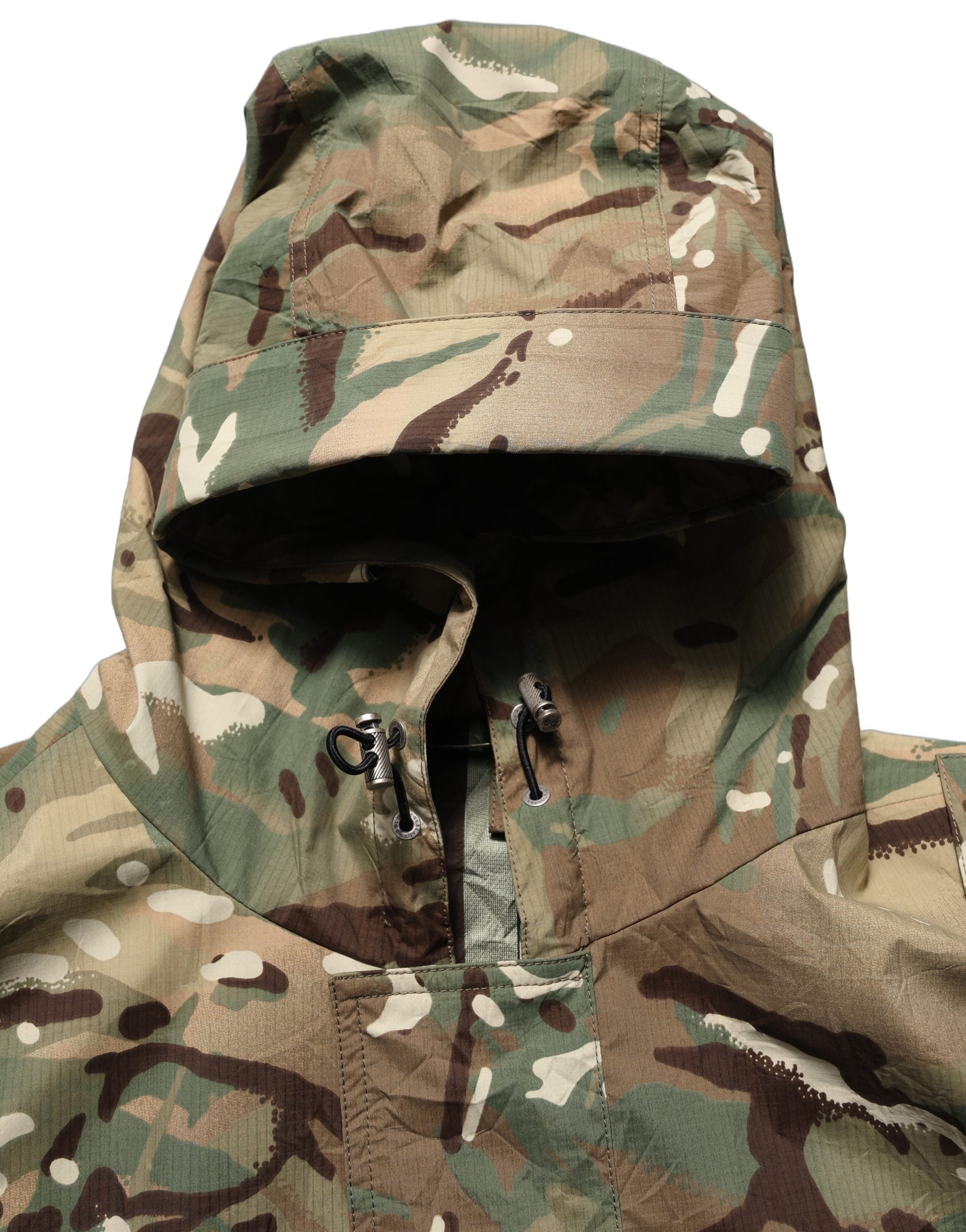 Dolce & Gabbana Multicolor Camouflage Hooded Coat Jacket Dolce & Gabbana