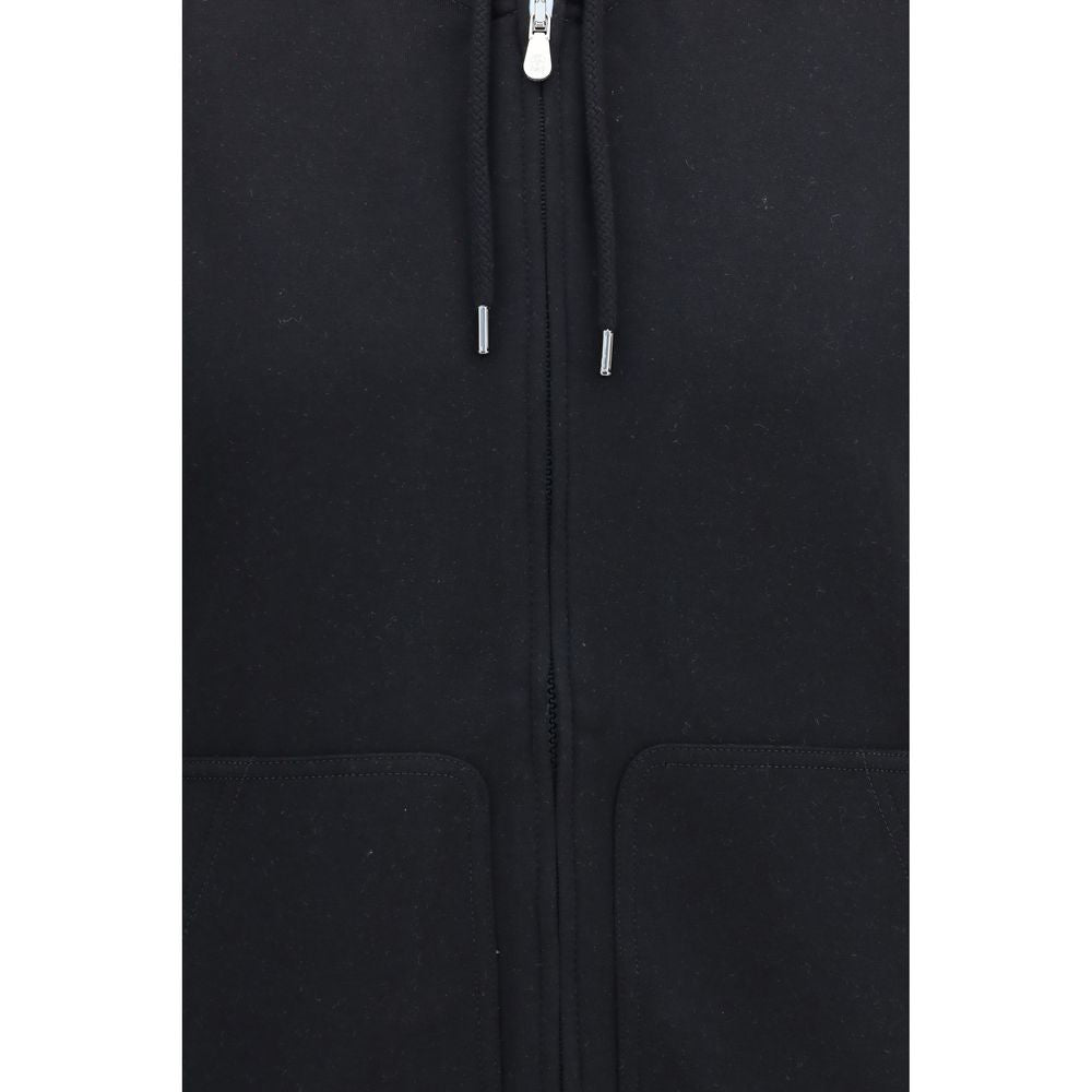 Brunello Cucinelli Black Cotton Sweatshirt Brunello Cucinelli