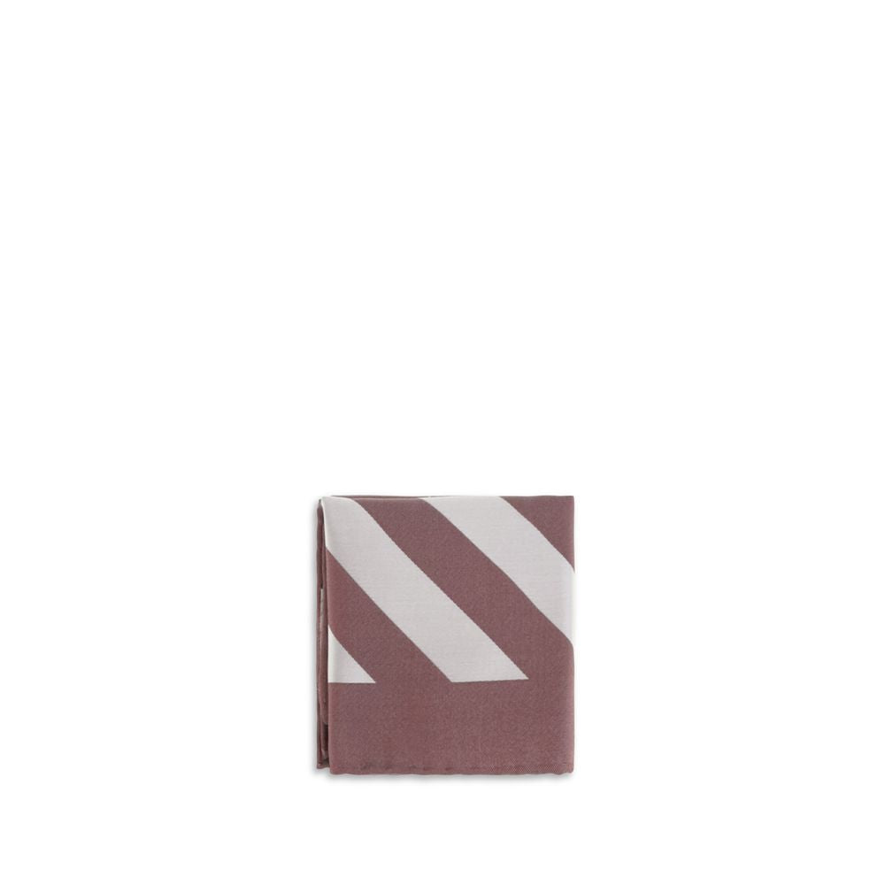 Brunello Cucinelli Red Cotton Scarf Brunello Cucinelli