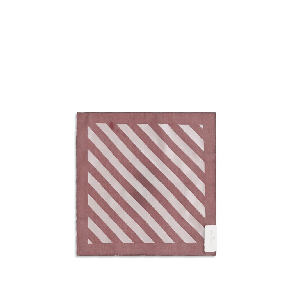 Brunello Cucinelli Red Cotton Scarf Brunello Cucinelli