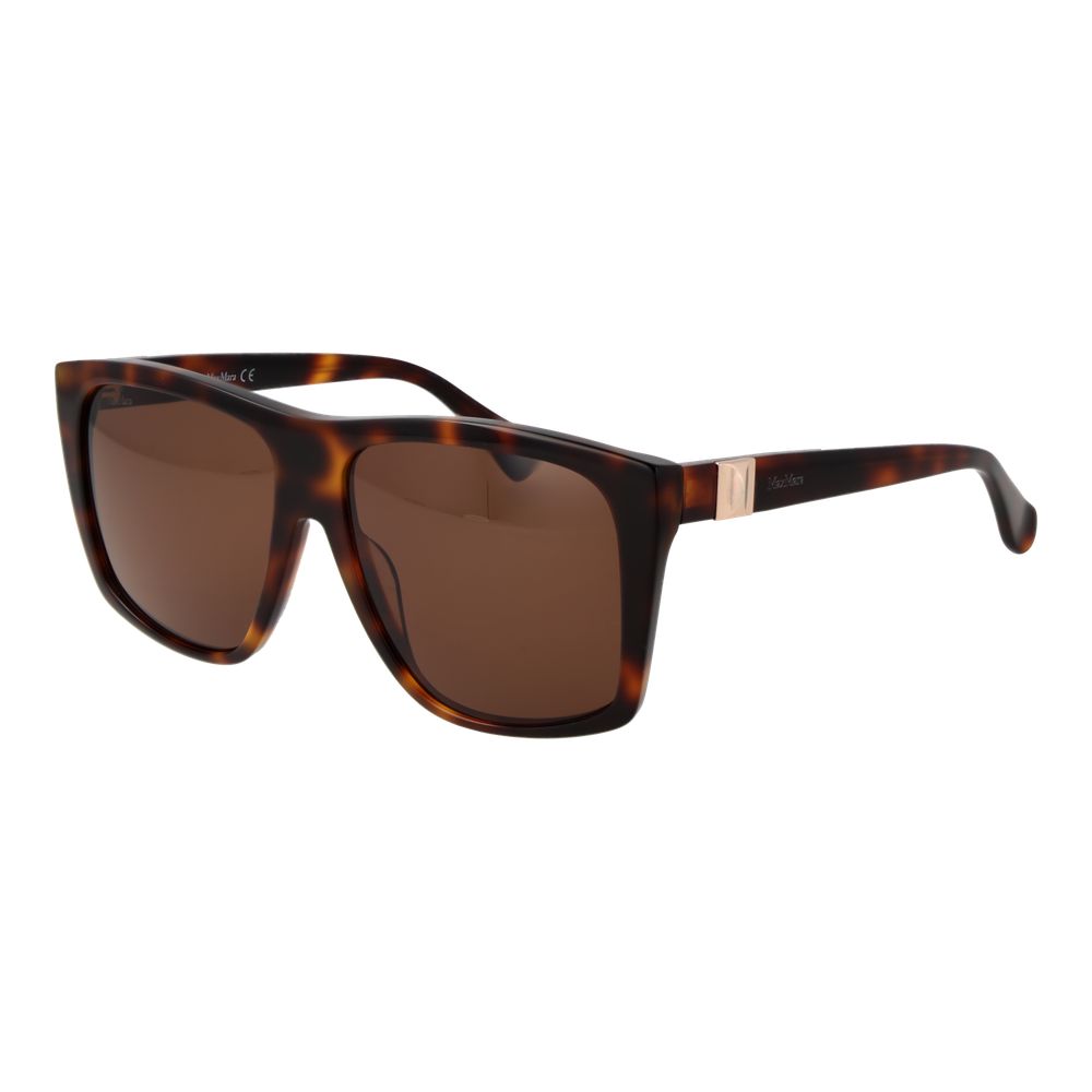 Max Mara Brown Acetate Sunglasses Max Mara
