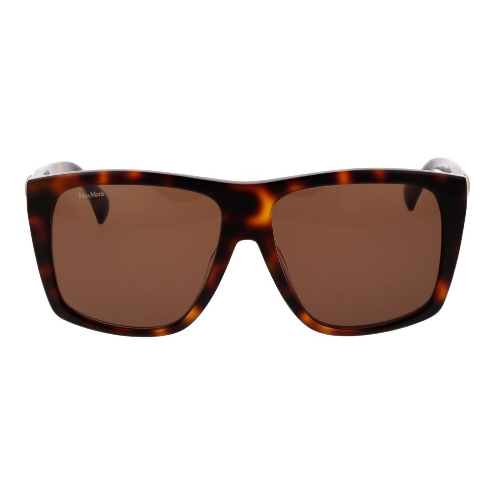 Max Mara Brown Acetate Sunglasses Max Mara