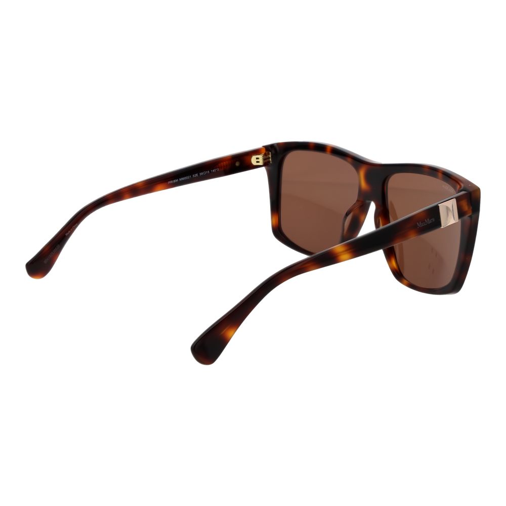 Max Mara Brown Acetate Sunglasses Max Mara